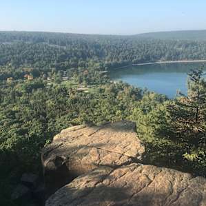 Overlook from East Bluff hike