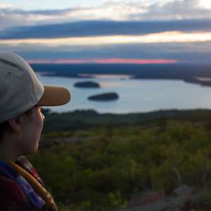 Gorgeous views from Cadillac Mountain!