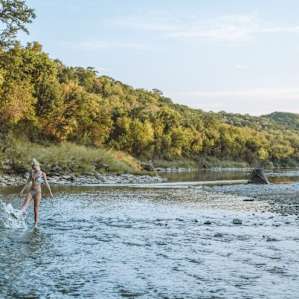 forest swimming activity