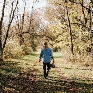 forest hiking activity