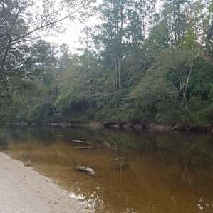 That campsite we chose overlooked the creek. It was peaceful and scenic.
