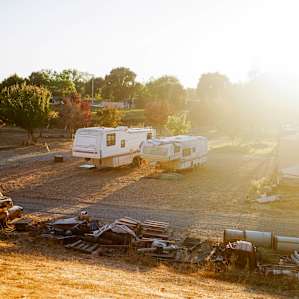 RV parking with all the hookups