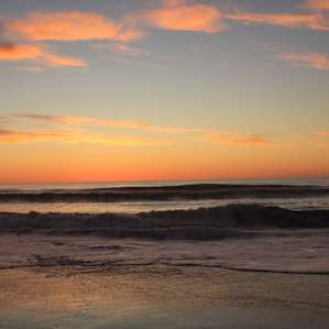 Sunrise over the Atlantic!