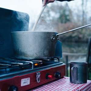 cooking up some dinner