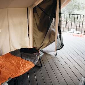Cots and pads included!