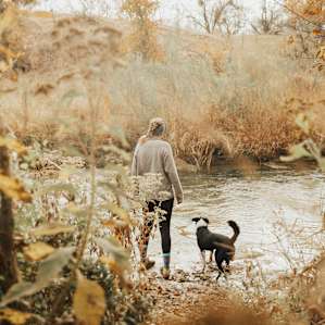 on the banks of the San Saba River