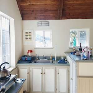 The kitchenette