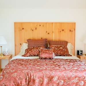 The master bedroom.