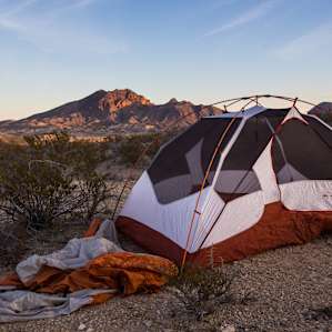 tent mountain lodging
