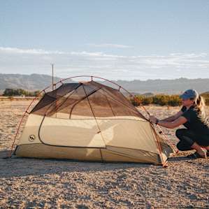 tent people lodging