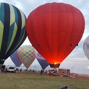 Balloon Festival nearby in Poteau