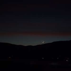 beautiful views of the night sky