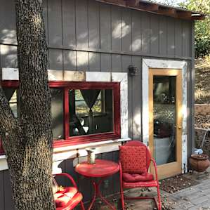 A perfect tiny house for a camping adventure.