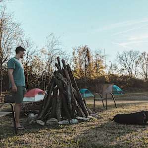 The fire pit was awesome.