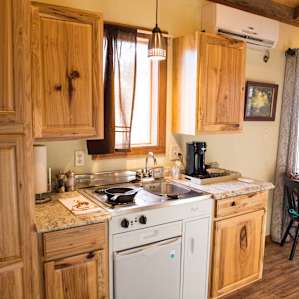 The kitchen.