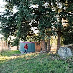 The yurt!