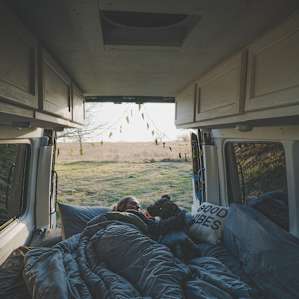 Waking up to the sunrise