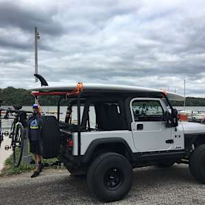 Free access to the lakes launch ramp means kayak and paddle board comes along!