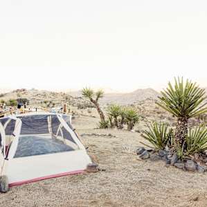 tent desert lodging