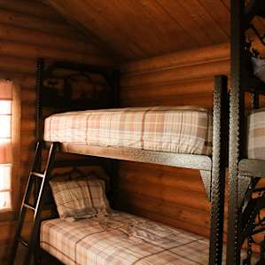 All the cabins have single beds. These were bunks.