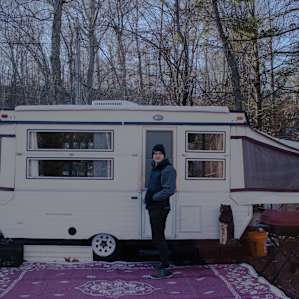 the camper!