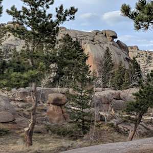 The rocks formations at Vedauwoo
