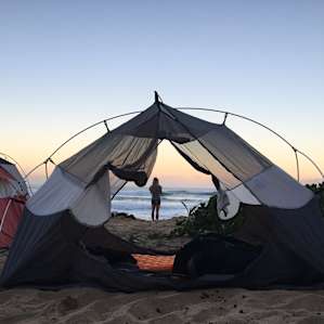 Catching sunrise