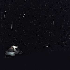 So many stars out at night, you can hardly comprehend the beauty