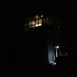 Fire Tower at night!