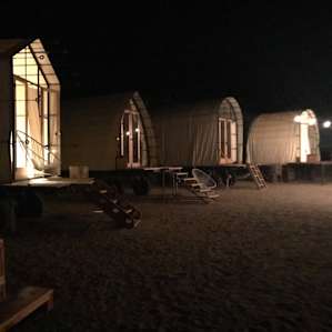 Each cabin was full but most everybody kept to themselves and turned in early.