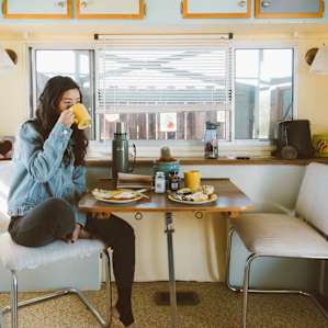 The cutest little dining nook