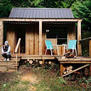 cabin forest people
