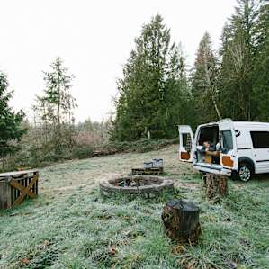 forest van lodging