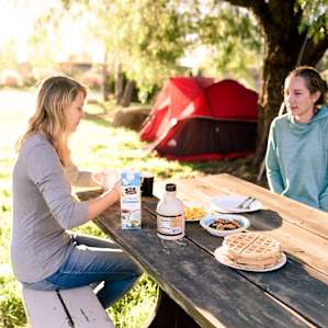 tent people food