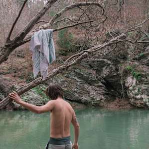forest swimming activity