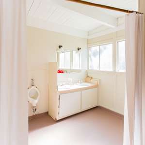Bath house at A-frames