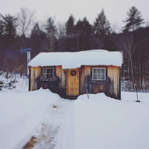 Cozy winter retreat.