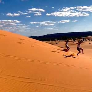 Coral Pink Sand Dunes Campground