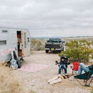 people rv desert