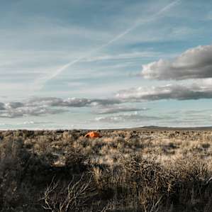 Our home in the sagebrush.