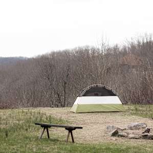 tent forest lodging