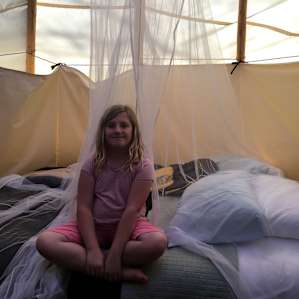 Tipi In The Orchard
