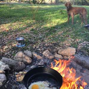 Camp by the Creek