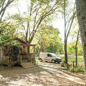 Our cabin for the night.