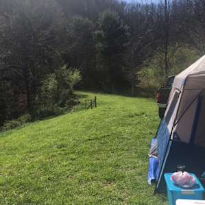 The path to the camp