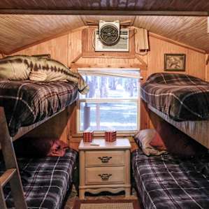 Inside the bunkhouse!