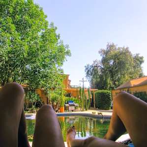 Natural Poolside Cabana