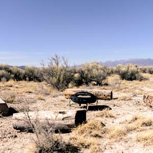 desert amenity fire pit