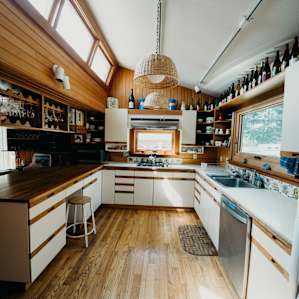 The kitchen was huge, we kept finding more and more that it had to offer. Definitely plan to get your cook on in this home.