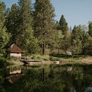 Could there be a more perfect pond?